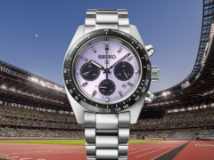 A Seiko Prospex Speedtimer 2025 Tokiói Atlétikai Világbajnokság órája (a képen) hivatalosan augusztusban kerül forgalomba. (Kép forrása: Seiko)
