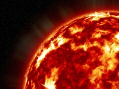 Művészi illusztráció a Napról a Naprendszerünkben. (Kép forrása: josephwoodall2 - Pixabay)