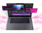 A Lenovo Yoga Pro 9i Aura Edition (2026) 16 hüvelykes Tandem OLED panellel rendelkezik. (Kép forrása: Lenovo)