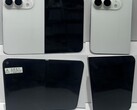 Az iPhone Ultra fehér színű, kiszivárgott modellje.
