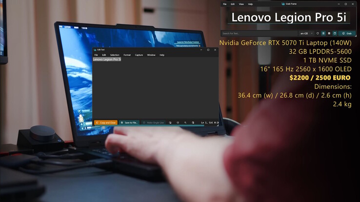 Szöveg kivonása egy videóból? Többé nem probléma (kép forrása: képernyőkép Notebookcheck a YouTube-on)