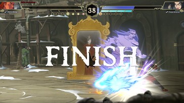 A képen: Játékmenet-képernyőkép az Avatar Legends: The Fighting Game című játékból.