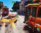 A Crazy Taxi: World Tour promóciós képe.