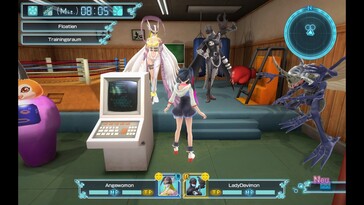 A képen: A Digimon World játékmenetéről készült screenshot: Next Order.