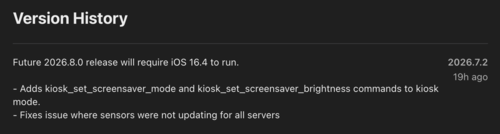 A Home Assistant iOS 2025.7.2-es verziójának kiadási megjegyzései.