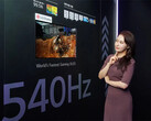 Az LG Display által megosztott kép egy vélhetően új 27 hüvelykes WOLED panelről. (Kép forrása: LG Display)