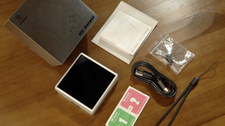 Egy pillantás arra, hogy az Anbernic mit fog tartalmazni az RG Rotate megrendelésekhez.