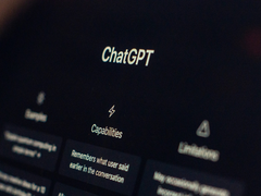 A ChatGPT kezdőképernyője