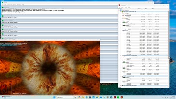 HP Z2 Mini G1a stresszteszt csendes üzemmódban