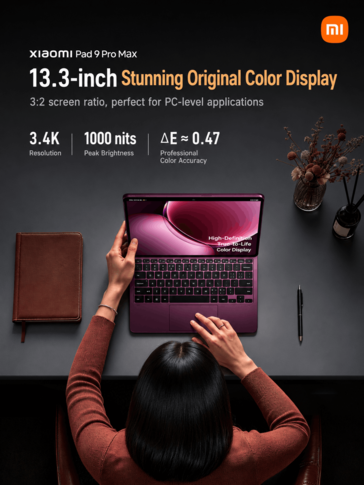 A Xiaomi Pad 9 Pro Max kijelzőjének legfontosabb jellemzői