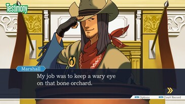 Tanúvallomás a Phoenix Wright: Ace Attorney Trilógia (Kép forrása: Steam)