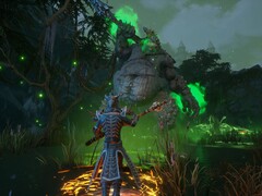 Egy kép, amely egy szörnyet ábrázol a Dungeons of Sundaria című játékban.