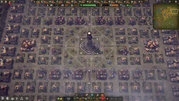 A képen: Játékmenet-képernyőkép az Endzone – A World Apart című játékból.
