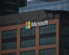 Microsoft irodaépület a cég logójával (Kép forrása: Simon Ray/Unsplash)