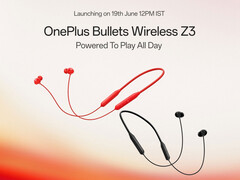A OnePlus Bullets Wireless Z3 (a képen) a 2022-es OnePlus Bullets Wireless Z2 utódjaként fog megjelenni. (Kép forrása: OnePlus)