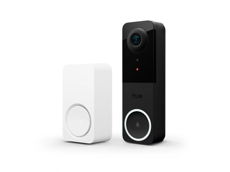 A Philips Hue Secure intelligens csengő (balra) és a Secure Wired videócsengő (jobbra). (Kép forrása: Philips Hue)