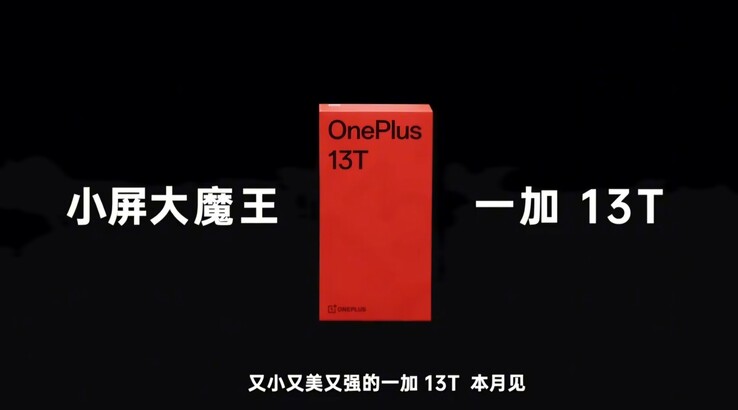 Kis képernyő, nagy ördög. OnePlus 13T. (Kép forrása: OnePlus)