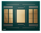 Az AMD Ryzen Threadripper Pro 9995WX 12 számítási egységgel rendelkezik az I/O oldal két oldalán. (Kép forrása: AMD)