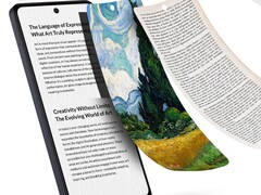 Az Alcatel V3 Ultra e-könyvek megjelenítésére is alkalmas. (Kép forrása: Alcatel)