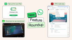 A WhatsApp legújabb fejlesztései között szerepel az iPad-es regisztráció, a továbbfejlesztett PDF-támogatás és a zene megosztása. 