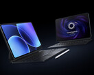 A Pad 8 és a Pad 8 Pro a Xiaomi hivatalos billentyűzetével és tolltartó kiegészítőivel. (Kép forrása: Xiaomi)