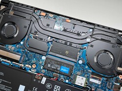 Gigabyte Aero X16: Hűtőegység