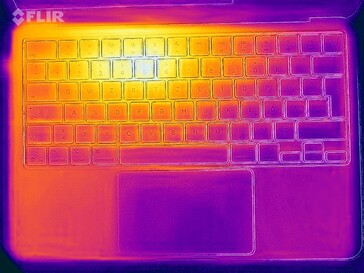 Hőtérkép stressz (felül)