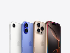 Promóciós kép, amelyen az összes iPhone 16 változat kamerája látható szürke háttér előtt. (Kép forrása: Apple)