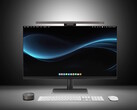 A BenQ ScreenBar Halo 2 számítógépes asztali lámpa tükröződésmentes megvilágítást biztosít, rendkívül pontos színekkel. (Kép forrása: BenQ)