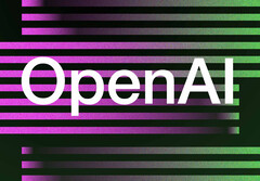 Az OpenAI logója egy absztrakt és gradiens többszínű háttéren. (Kép forrása: OpenAI)