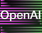 Az OpenAI logója egy absztrakt és gradiens többszínű háttéren. (Kép forrása: OpenAI)