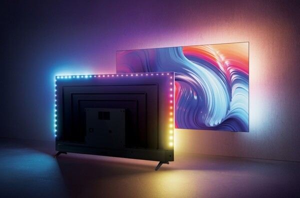 A Philips Ambilight TV beépített LED-es fénycsíkokkal rendelkezik. (Kép forrása: Philips)