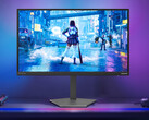 A 25M4P5200T 24,5 hüvelykes IPS-kijelzővel rendelkezik. A képen: szerkesztett promóciós kép, amely a gaming monitor elölnézetét mutatja.