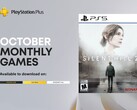 Az októberi PlayStation Plus ingyenes játékok banner (Kép forrása: Sony PlayStation, Konami szerkesztéssel)