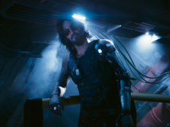 Keanu Reeves, mint Johnny Silverhand a Cyberpunk 2077-ben (kép forrása: SteamDB)