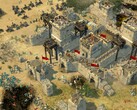 A Stronghold Crusader 2 című játékból származó kép, amelyen egy vár látható.