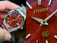 Makróközelből a Citizen AQ4100-65X egyes szálai kifejezetten térhatásúak.