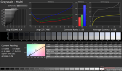 Szürkeárnyalat kalibrálás előtt