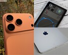 iPhone 17 Pro Max, RedMagic 11 Pro és M5 iPad Pro egymás mellett, kiemelve a különböző mobil játék hardverek tervezését (Kép forrása: Notebookcheck)