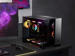 Corsair Vengeance a5100 előre összeállított gamer PC az asztalon (Kép forrása: Corsair szerkesztéssel)