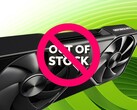 Nvidia GPU készleten kívüli szimbólummal látható (Kép forrása: Nvidia szerkesztéssel)