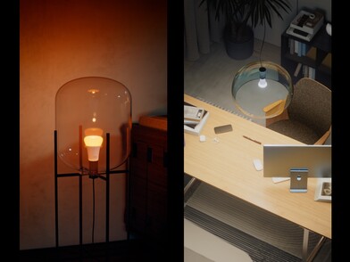 Philips Hue szabványos A19 izzók a kiállításon (Kép forrása: Signify-Philips Hue PR)
