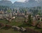 A Vikingek Földjén található városról készült kép.