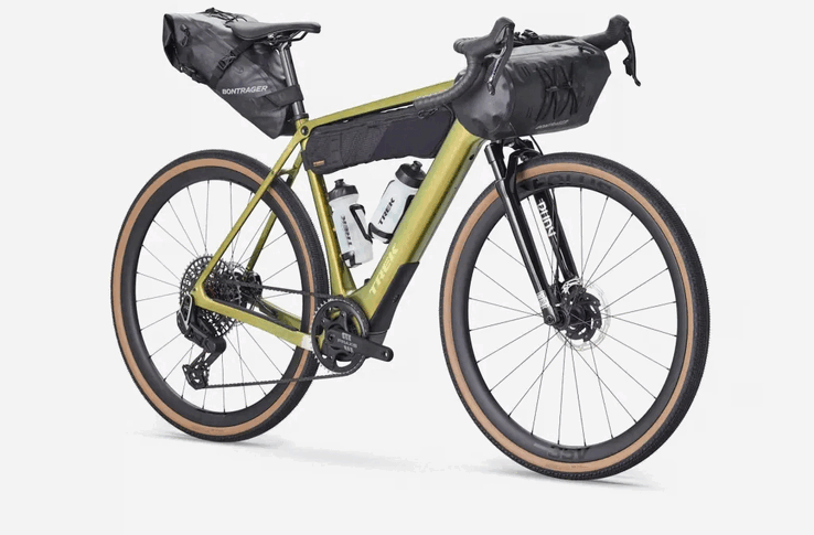 A Trek Checkpoint+ gravel e-bike SL 5, SL 6 AXS és SL 7 AXS változatban kapható (Kép forrása: Trek)
