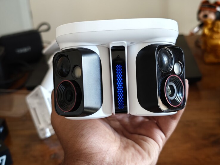 A Baseus X1 Pro biztonsági kamera két független 3K objektívvel rendelkezik