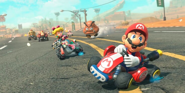 Mario Kart World Mario vezetése (Kép forrása: Nintendo of America)