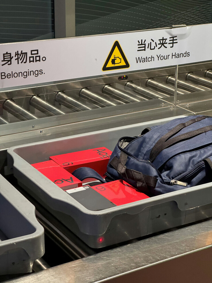 Kiszivárgott kép az Ace 6 Pro Max kiskereskedelmi dobozáról (Kép forrása: Weibo).(Kép forrása: Weibo)