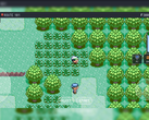 PokeDaisy egy Pokémon-játékkal játszik, további képernyőfedvényekkel