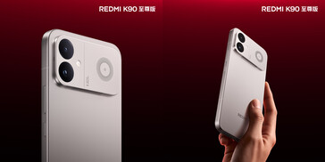 A Redmi K90 Ultra hátlapjának kialakítása