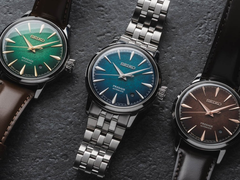 A Seiko Presage Cocktail Time HCB001J1, HCB002J1 és HCB003J1 modellek.